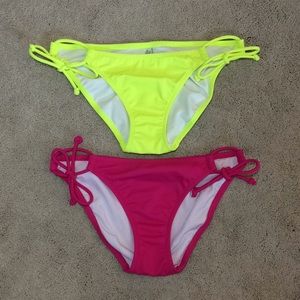 Victoria’s Secret Side Tie Bikini Bottom Bundle